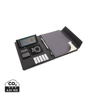Logo trade ärikingid foto: Fiko 5W juhtmevaba laadimisega portfolio A4 koos akupangaga