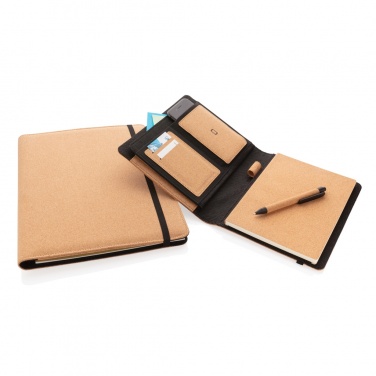 Logotrade reklaamkingid pilt: Deluxe korgist portfolio A5 koos pliiatsiga