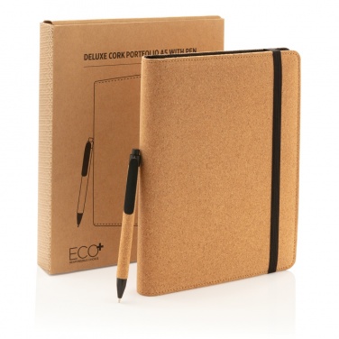 Logotrade reklaamtooted pilt: Deluxe korgist portfolio A5 koos pliiatsiga