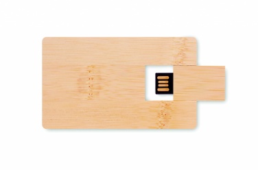 Logotrade reklaamkingi foto: 16 GB bambusest korpusega USB