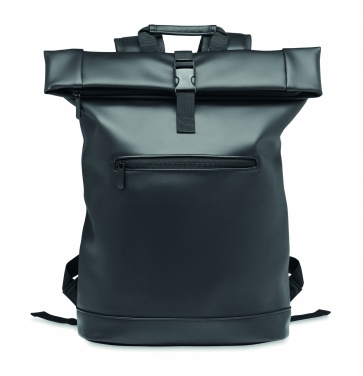 Logotrade reklaamtoote foto: Sülearvuti PU Rolltop seljakott