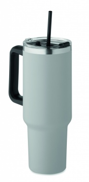 Logotrade firmakingituse foto: Suur roostevabast terasest termoskruus, 1200 ml