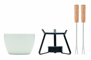 Logotrade meened pilt: Keraamiline fondüü komplekt 240 ml