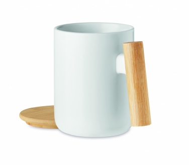 Logotrade reklaamkingitused pilt: Portselanist kaanega kruus 380 ml
