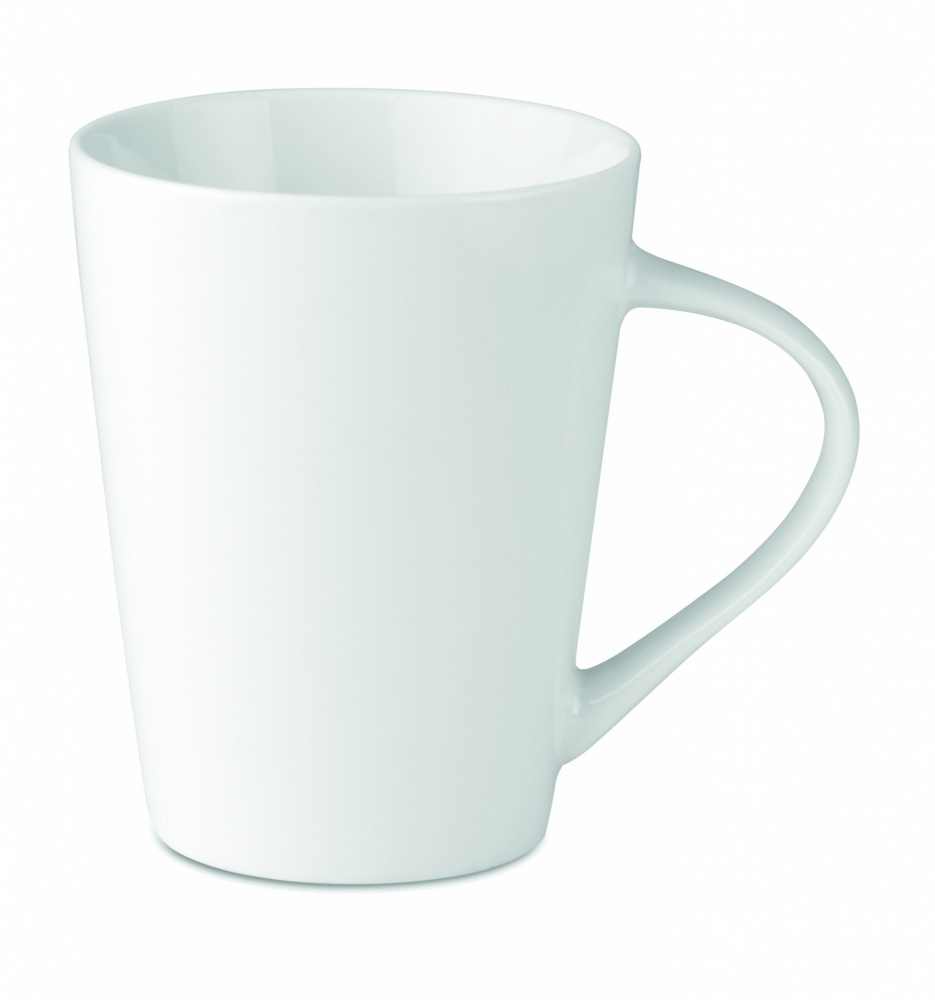 Logotrade reklaamkingitused pilt: Portselanist kooniline kruus 250 ml