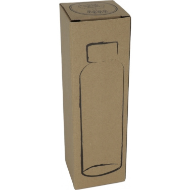 Logotrade ärikingituse foto: Klaaspudel Klagenfurt roostevabast terasest korgiga 500 ml