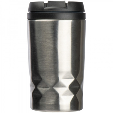 Logotrade reklaamkingi foto: Roostevabast terasest kaanega kruus ROMA 250 ml
