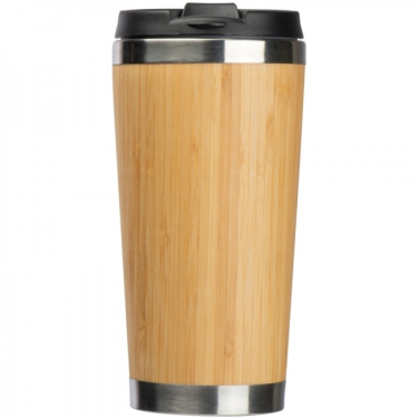 Logo trade firmakingitused foto: Roostevabast terasest kruus BAMBOOGARDEN 400 ml