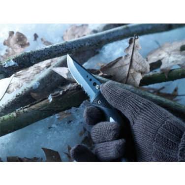 Logotrade firmakingitused pilt: Kokkupandav nuga STYX Schwarzwolf