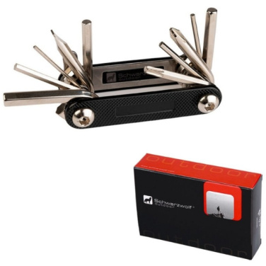 Logotrade ärikingid pilt: Jalgratta tööriistakomplekt TIBESTI Schwarzwolf