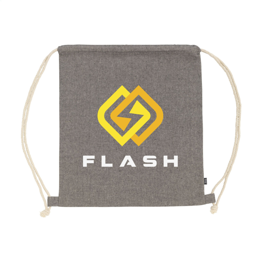 Logo trade reklaamkingid foto: GRS Recycled Cotton PromoBag (180 g/m²) seljakott