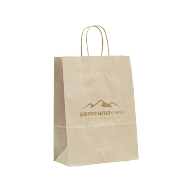 Logotrade ärikingituse foto: Leaf It Bag Lai taaskasutatud rohupaber (90 g/m²) M