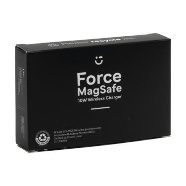 Logo trade firmakingituse pilt: Force MagSafe 10 W taaskasutatud juhtmevaba laadija