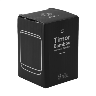Logo trade reklaamtoote pilt: Timori bambusest juhtmevaba kõlar