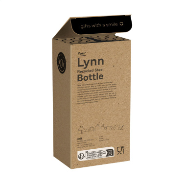 Logo trade reklaamkingituse pilt: Lynn RCS taaskasutatud terasest pudel 500 ml