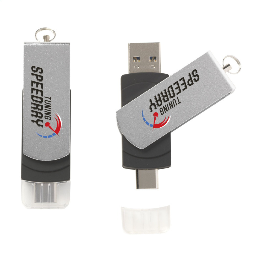 Logo trade firmakingi pilt: USB Dual Connect 3.0 – C-tüüpi 8 GB