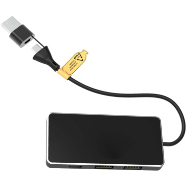 Logo trade firmakingitused foto: SCX.design H20 8-ühes USB-jaotur kahe sisendi ja 6-pordiga