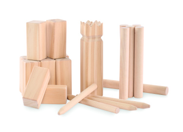 Logo trade ärikingituse pilt: KING PETIT männipuidust õuemäng