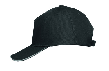 Logotrade ärikingid pilt: LUZCAP 5 paneeliga LED puuvillane müts 220gr/m²