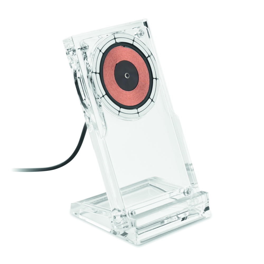 Logotrade ärikingid pilt: CRYL akrüülist juhtmevaba laadija 15W