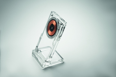 Logo trade reklaamkingi pilt: CRYL akrüülist juhtmevaba laadija 15W