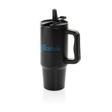 Logo trade reklaamkingituse pilt: Embrace lekkekindel roostevabast terasest kruus 900ml