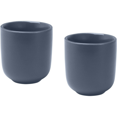 Logotrade meened pilt: Male keraamilised espressotassid