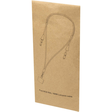 Logo trade reklaamkingi pilt: Funi nutitelefoni kaelapael 5-ühes andmeedastuskaabliga