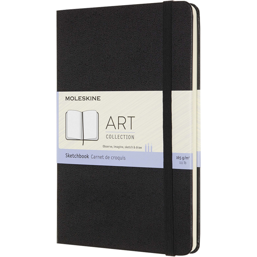 Logo trade firmakingi pilt: Moleskine'i keskmise suurusega kunsti visandiraamat