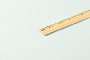 Logotrade firmakingituse foto: RULER20 puidust joonlaud 20cm