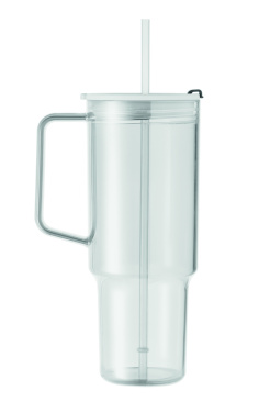 Logo trade reklaamtoote pilt: MUGORA RPET-klaasist joogitops 1200ml