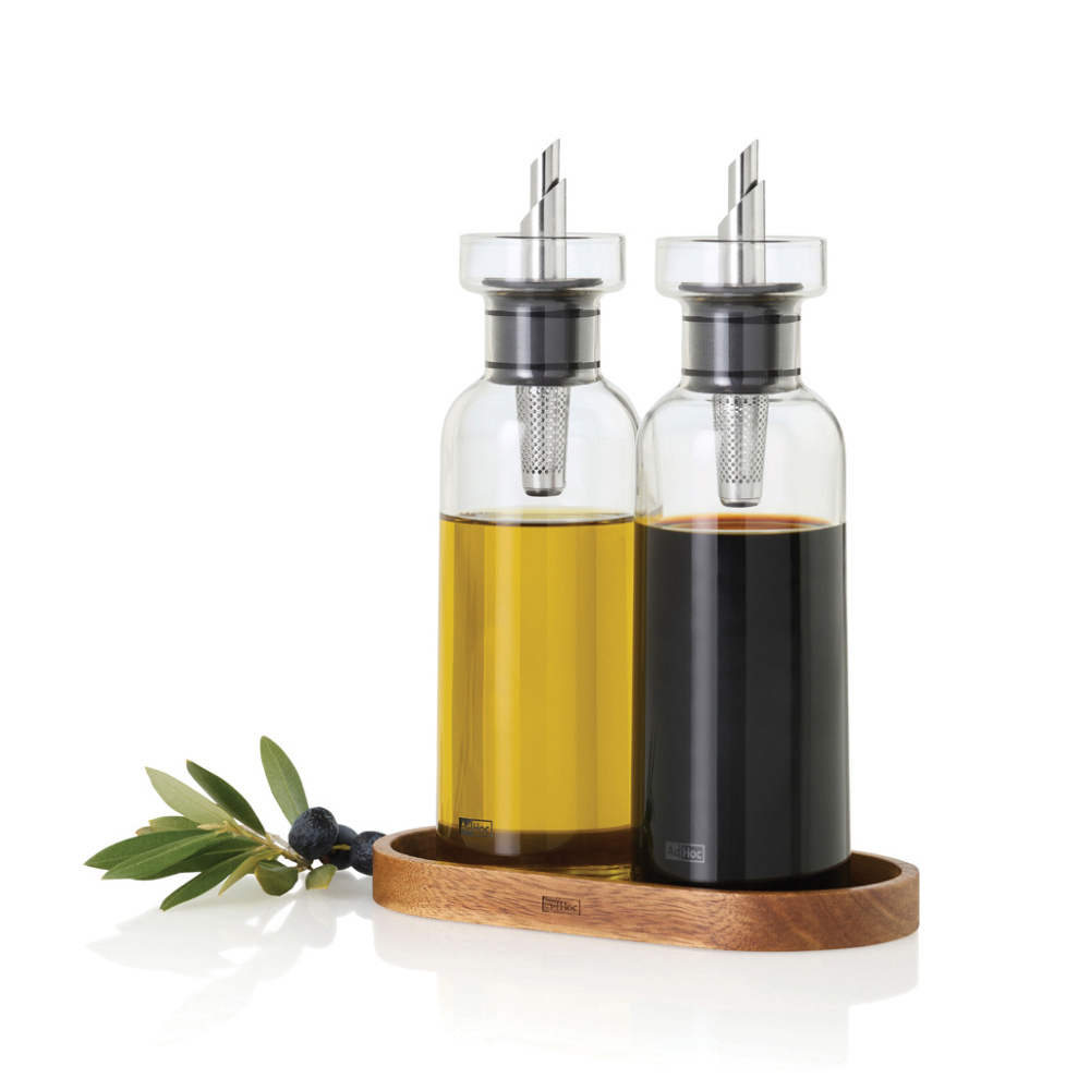 Logotrade ärikingituse foto: AdHoc Menage AromaPour õli- ja äädika komplekt 300ml