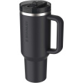 Stanley Quencher® ProTour 1180 ml taaskasutatud roostevabast terasest isoleeritud pöördkõrrega termos, Must