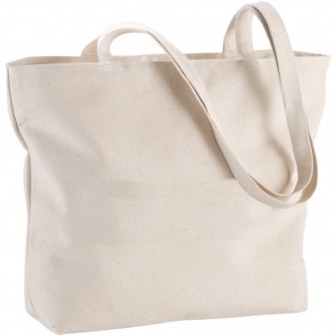 Logotrade liikelahjat kuva: Ningbo vetuketjullinen kauppakassi, 320 g/m² 15L