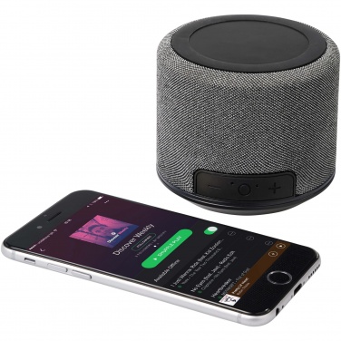 Logotrade mainostuotet kuva: Fiber Bluetooth® -kaiutin 3W ja langaton latausalusta
