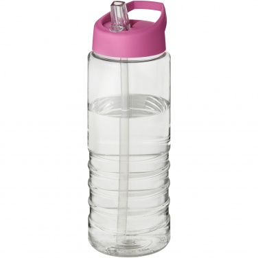 Logo trade mainoslahja ja liikelahja tuotekuva: H2O Active® Treble 750 ml -urheilujuomapullo kaatonokkakannella