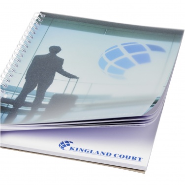 Logo trade mainostuotet tuotekuva: Desk-Mate® kierremuistikirja, A5, PP-kansi