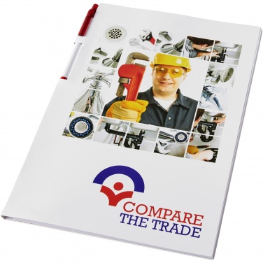 Logo trade mainostuote kuva: Essential-konferenssipakkaus, jossa A4-koon muistikirja ja kynä