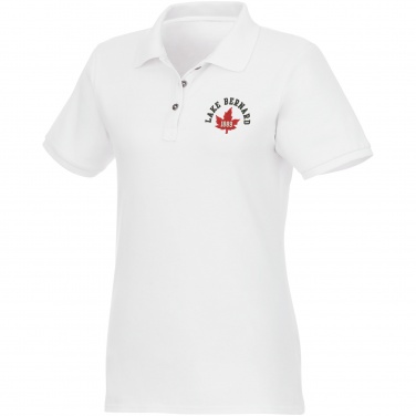 Logo trade mainoslahjat ja liikelahjat kuva: Beryl short sleeve women's organic recycled polo