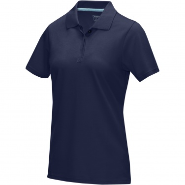Logo trade liikelahjat tuotekuva: Graphite short sleeve women’s organic polo