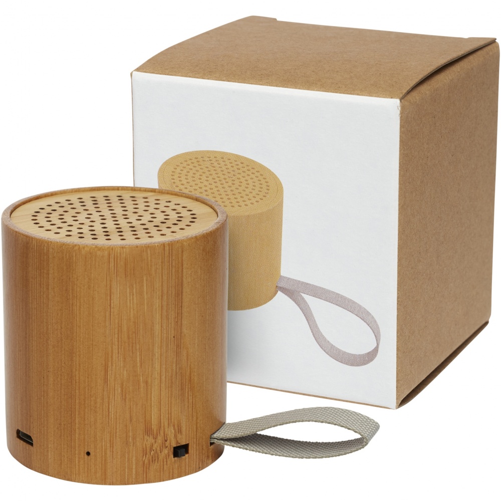 Logo trade mainoslahja kuva: Lako Bluetooth® -kaiutin, bambua 