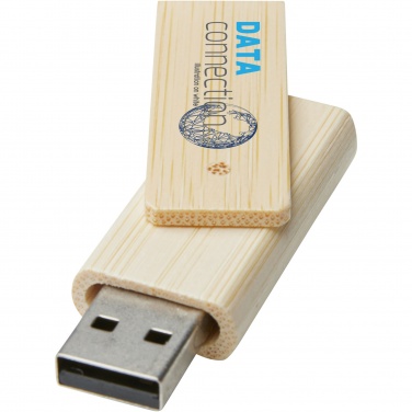 Logo trade liikelahjat mainoslahjat kuva: Rotate 4 Gt bambuinen USB-muistitikku