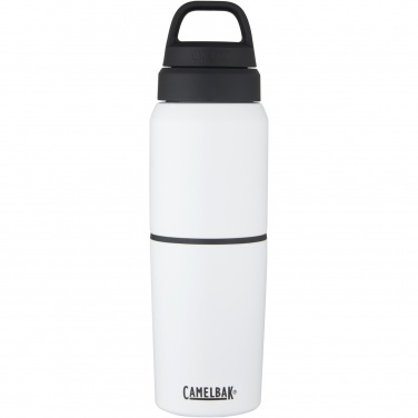 Logo trade mainoslahja ja liikelahja tuotekuva: CamelBak ruostumattomasta teräksestä 500 ml:n pullo ja 350 ml:n kuppi