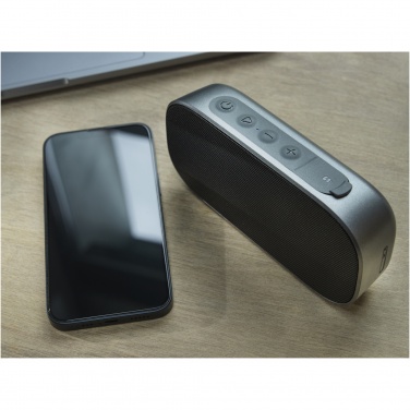 Logotrade mainostuote tuotekuva: Stark 2.0 5 W:n kierrätysmuovinen IPX5 Bluetooth® -kaiutin 
