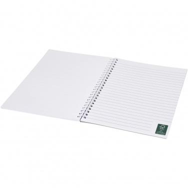 Logotrade mainoslahjat kuva: Desk-Mate® A4-kierremuistivihko painatetulla takakannella