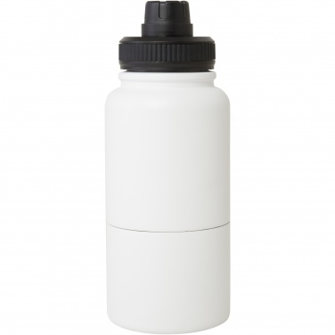 Logotrade mainostuote tuotekuva: Dupeca 840 ml:n RCS-sertifioidusta ruostumattomasta teräksestä valmistettu eristetty vesipullo