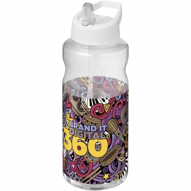 Logo trade liikelahjat mainoslahjat kuva: H2O Active® Big Base 1 litran urheilujuomapullo kaatonokkakannella