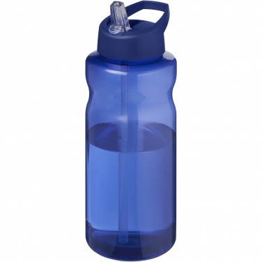 Logo trade liikelahja kuva: H2O Active® Eco Big Base 1 litran urheilujuomapullo kaatonokkakannella