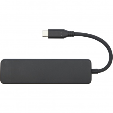 Logotrade liikelahjat kuva: Loop RCS -kierrätetystä muovista valmistettu multimediasovitin USB 2.0–3.0 HDMI -liitännällä