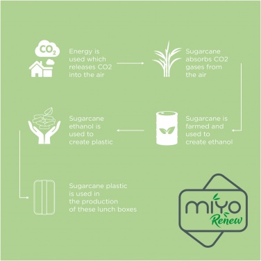 Logo trade mainoslahjat tuotekuva: MIYO Renew yksikerroksinen lounasrasia